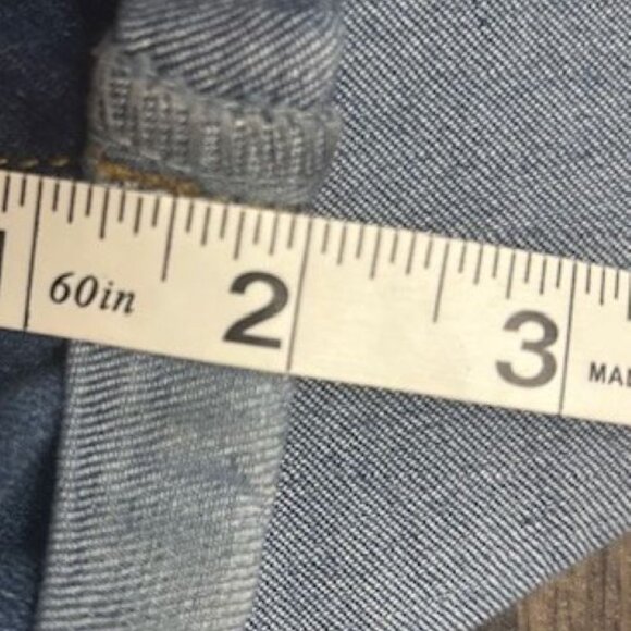 Boom Boom Women’s Stretch Denim Jean Shorts Size XL – Classic Fit, Americana - Picture 5 of 6